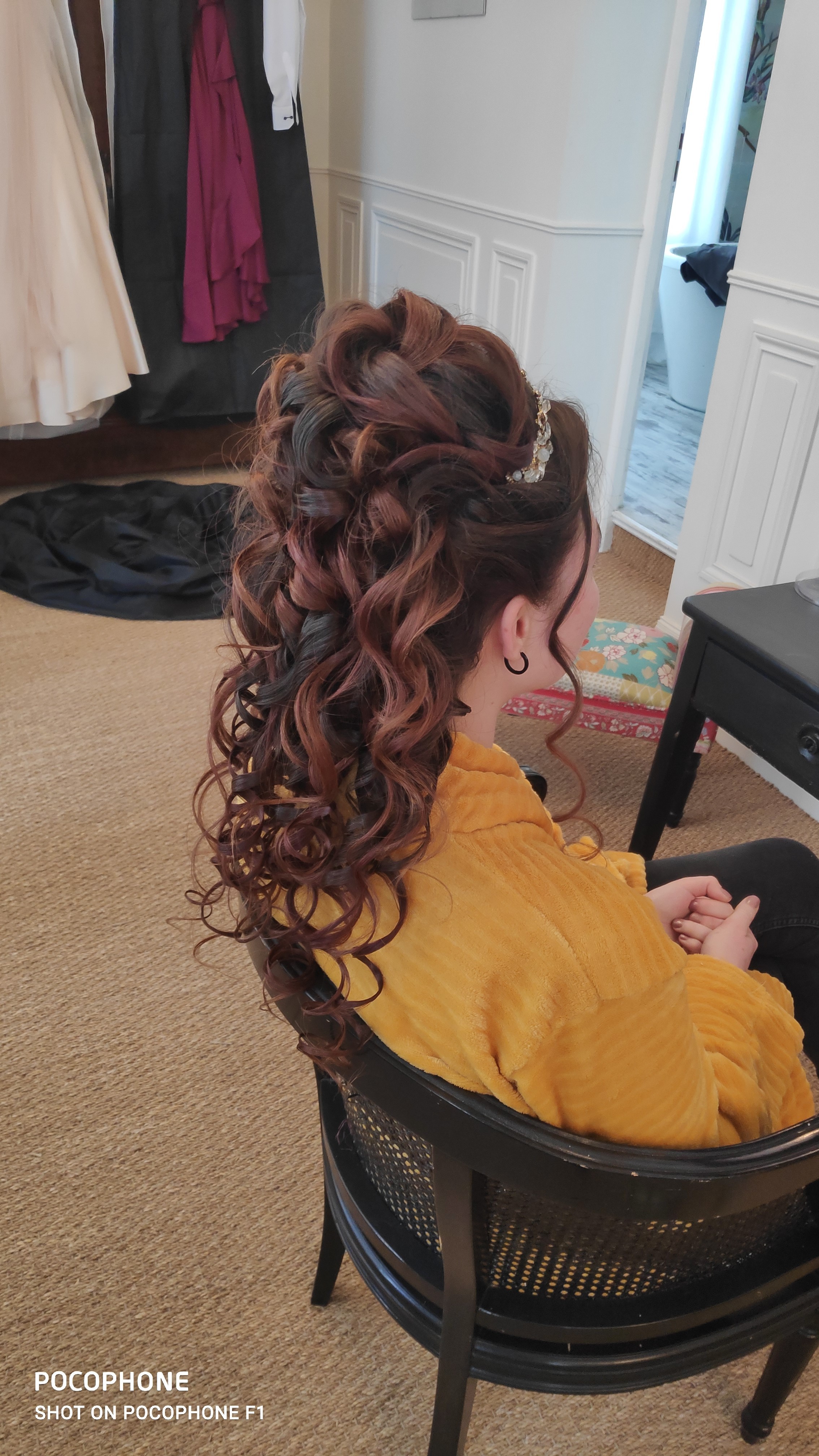 chignon mariée